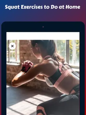 Workout android App screenshot 1