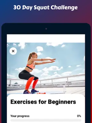 Workout android App screenshot 2